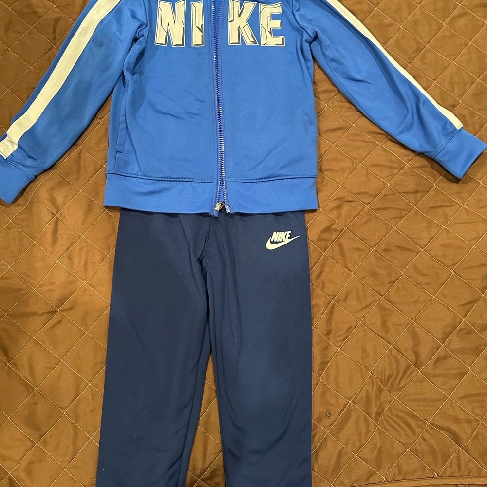 Nike Royal Blue and Navy Tracksuit